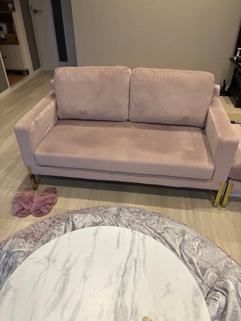 専用です！フランフラン　スプランソファ2S ピンク