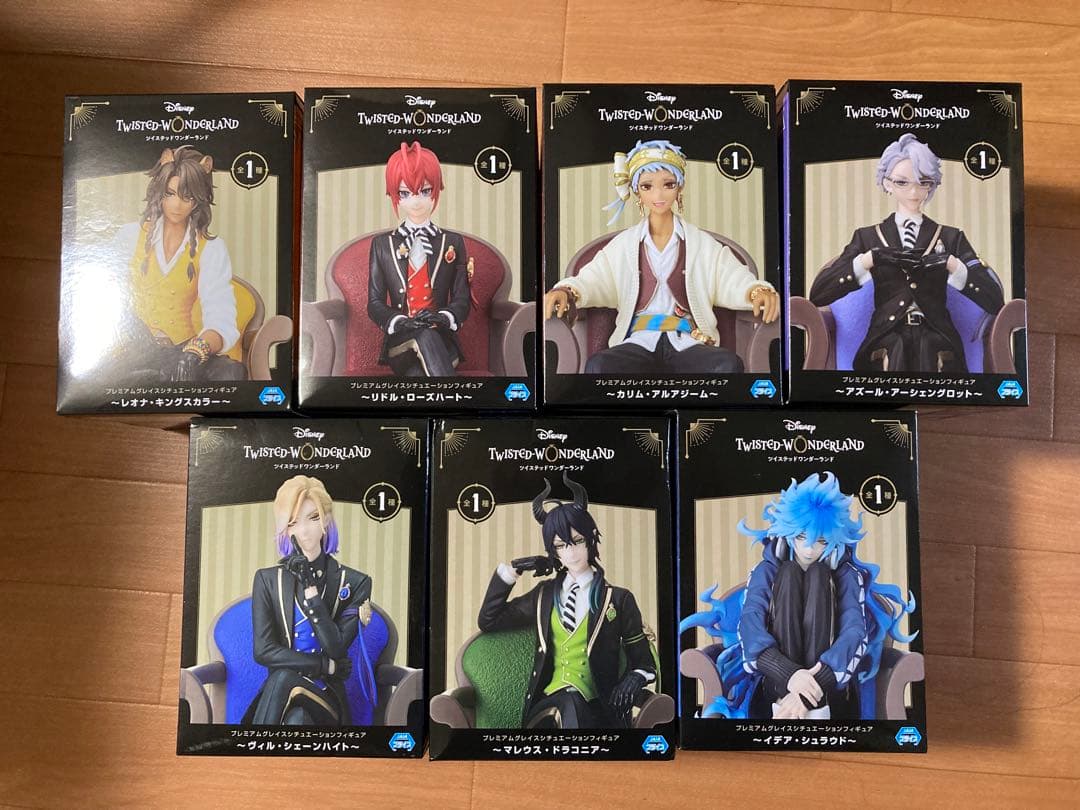 ツイステ プレミアムグレイスシチュエーション フィギュア イデア