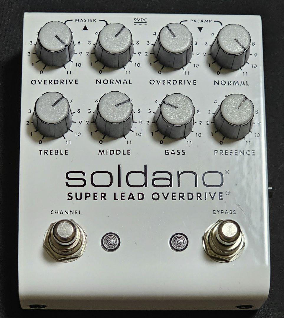 ギター soldano SLO plus Super Lead Overdrive