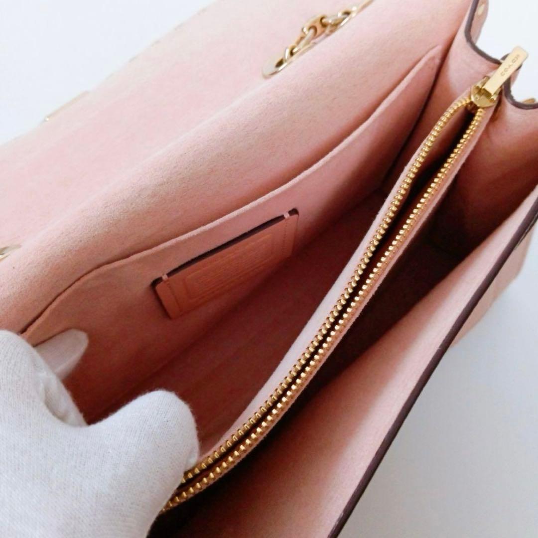 【希少カラー】COACH コーチ レーン ショルダー バッグ ウィズ リベット