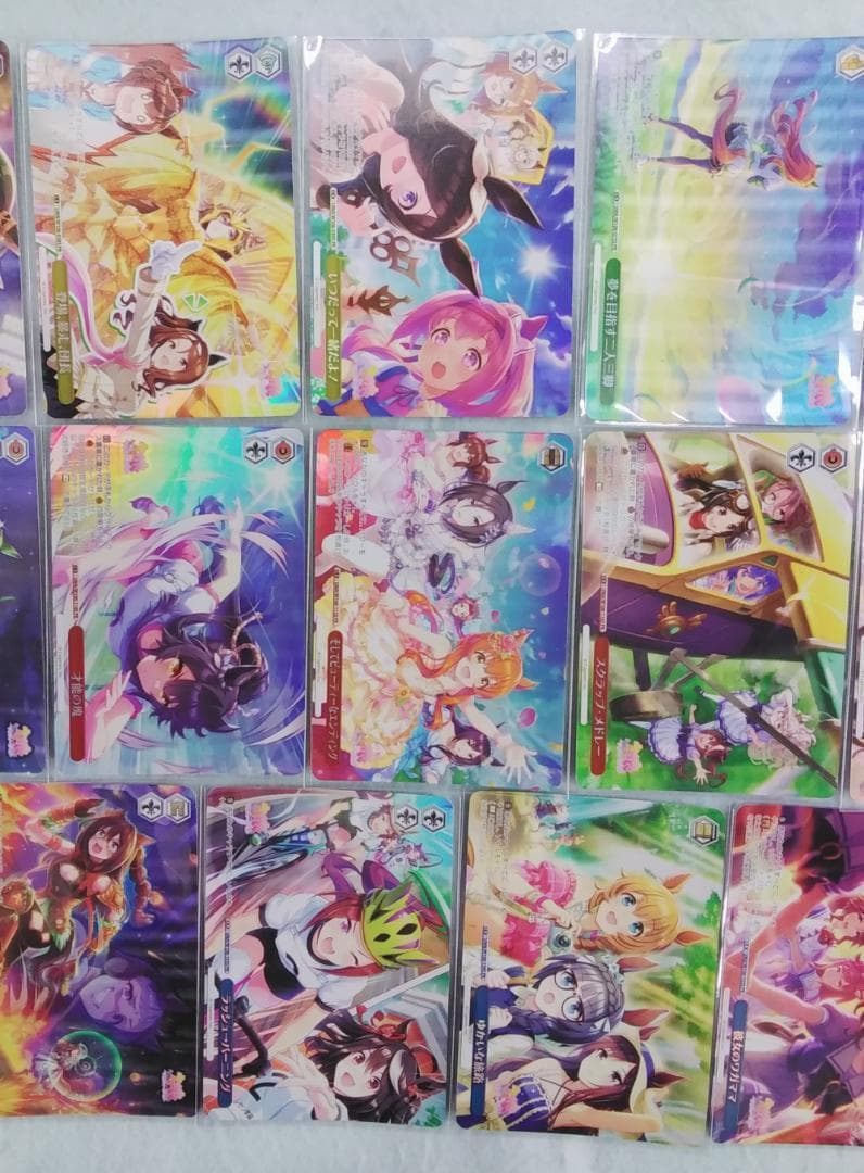 ヴァイスシュヴァルツ ウマ娘 紅葉の賀は賑わいて 等 PR プロモ コンプ