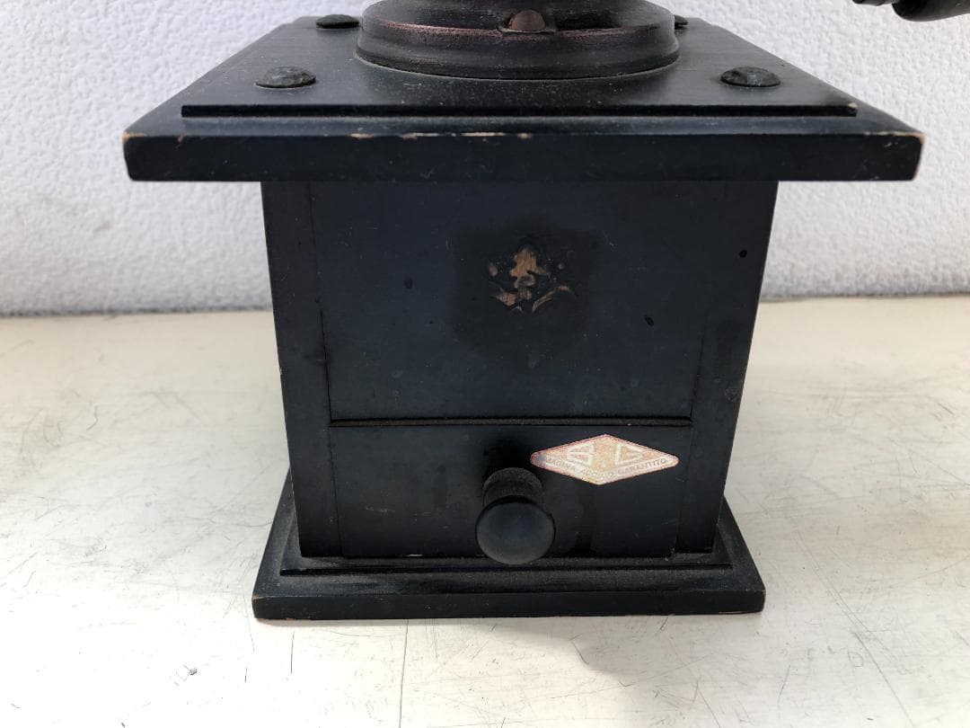 レトロ 手挽きコーヒーミル イタリア BG製
