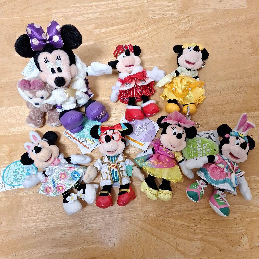 ディズニーリゾート ぬいぐるみバッジ セット まとめ売り ミニーちゃん
