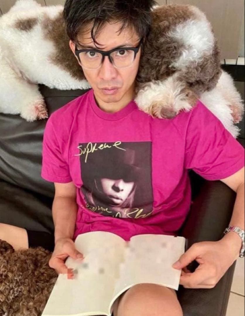 Supreme 2019 Mary J Blige Tシャツ　L キムタク着用 木村拓哉 ⚫︎ Supreme ⚫︎ Mary J. Blige Tee ⚫︎ ¥8,100