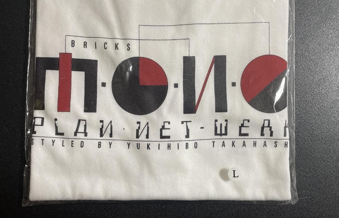 C*R様 YMO 高橋幸宏 BRICKS MONO 復刻Tシャツ C*R様 YMO 高橋幸宏 BRICKS MONO 復刻Tシャツ BRICKS MONO 長袖シャツ