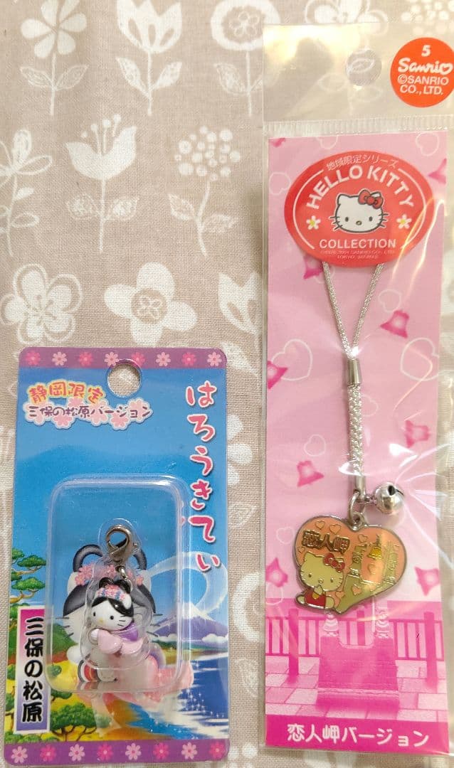 ご当地キティちゃん ストラップ ファスナーマスコット チャーム 限定 土肥金山