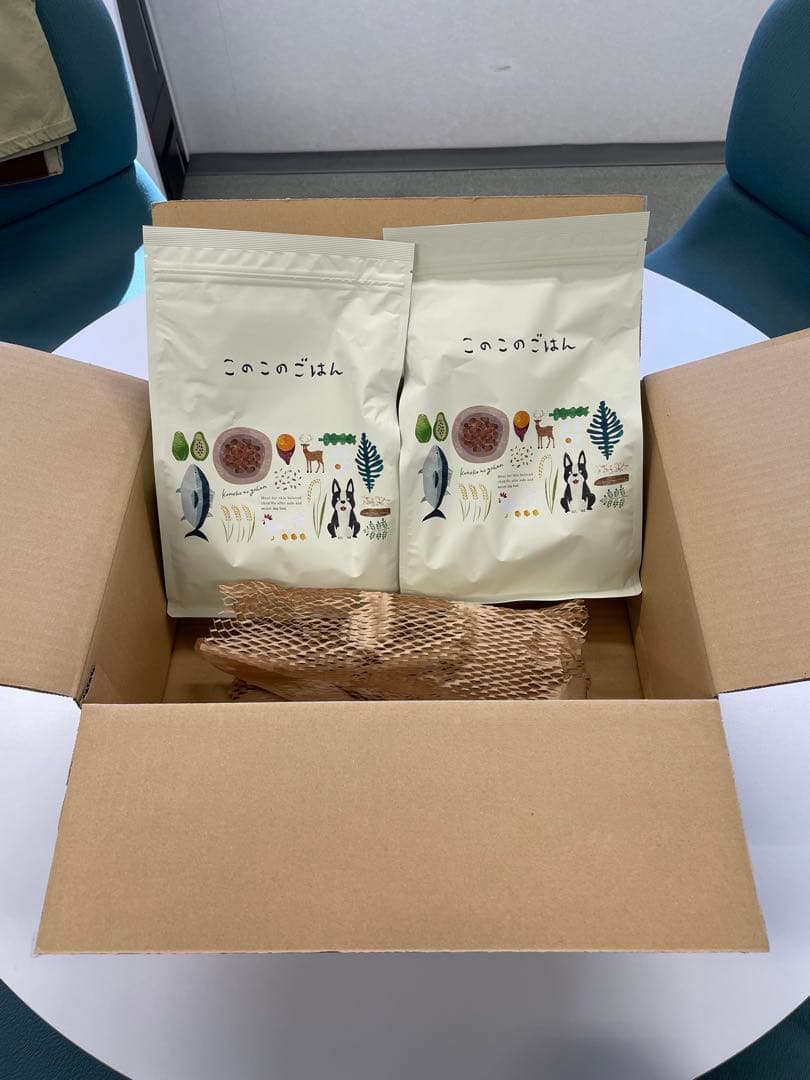 賞味期限長い】このこのごはん1kg 2袋ドックフード