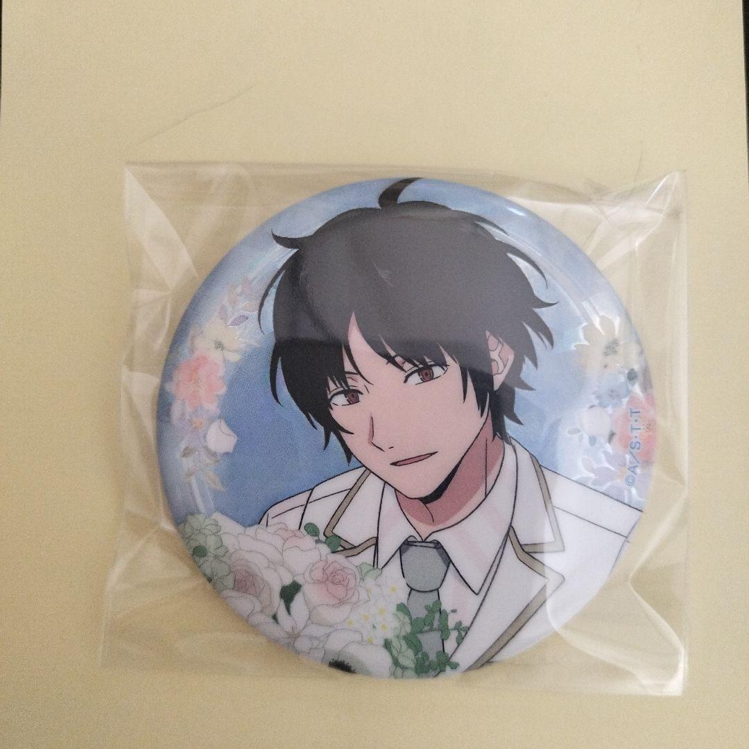 ワールドトリガー 烏丸京介 トレーディングホロ缶バッジ Bouquet ver