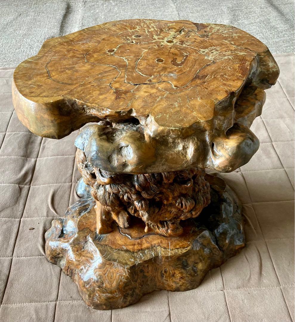 acme funiture ヘキサゴンローテーブル(ガラステーブル)