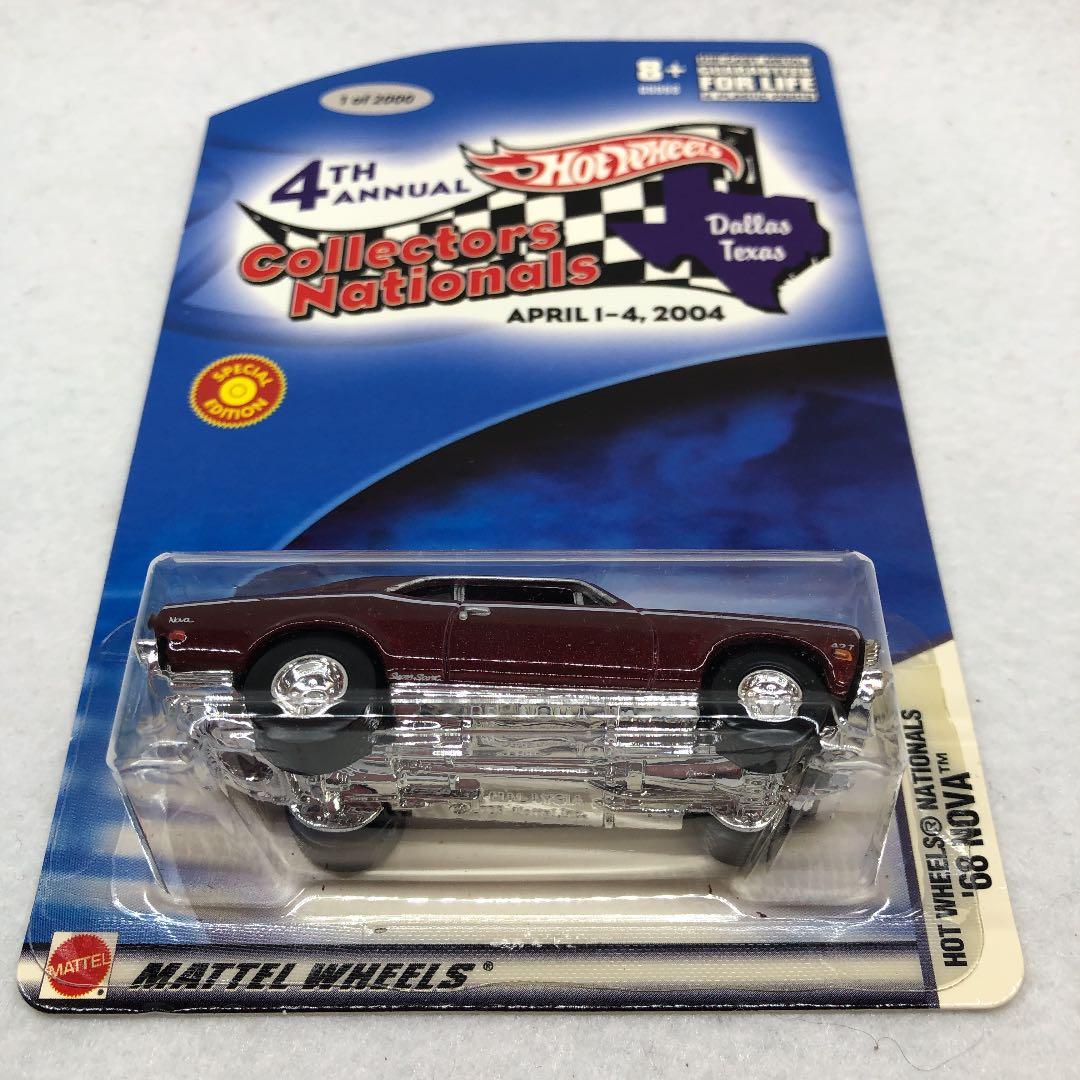 ホットウィール　2004ナショナルズ　チケットカー　'68 Nova 2000個