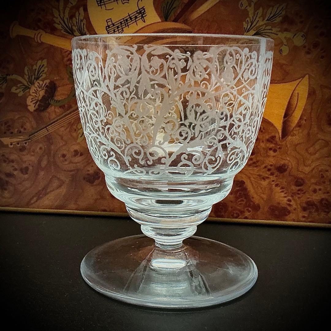 オールド バカラ LULLI・ルリ シェリー グラス 7 cm 食前酒 グラス 名前