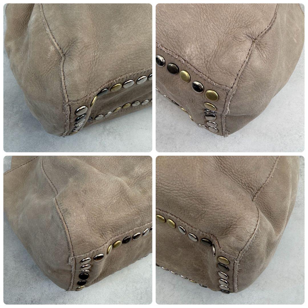 TRES スタッズ　ショルダーバッグ