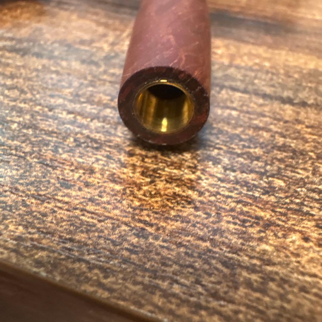 工房楔 シャーペン レースシーオーク 真鍮パイプ 0.5mm ひなた