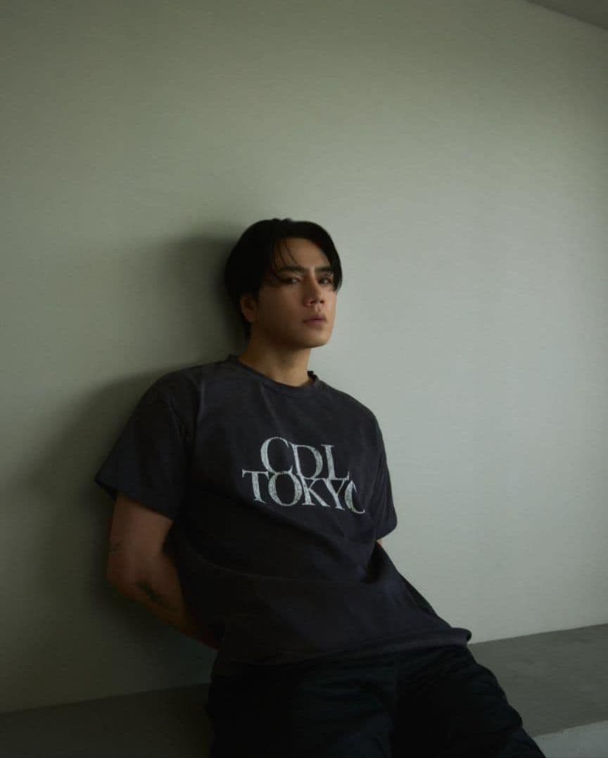 CDL Vintage Tee チャコール Lサイズ 登坂広臣 ØMI CDL Vintage Tee チャコール Lサイズ 登坂広臣 ØMI CDLヴィンテージT