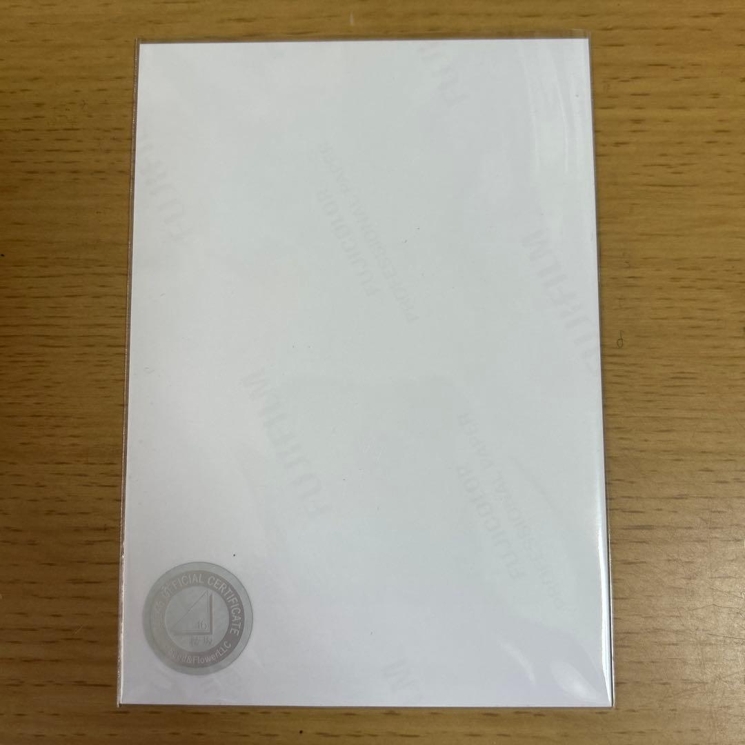 櫻坂46 山崎天　生写真　直筆サイン　ヨリ