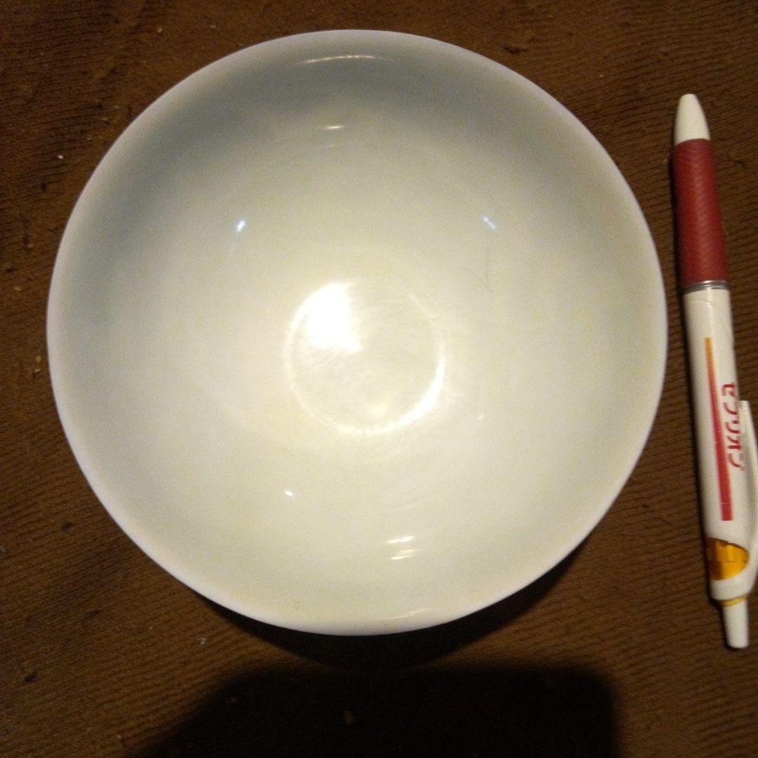 中国陶磁器 明宣徳 青白磁 ドラゴン模様 ボウル