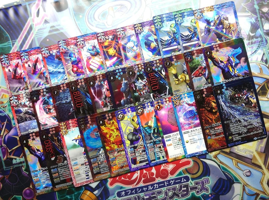 バトスピ】仮面ライダービルド デッキパーツ 71枚セット‼