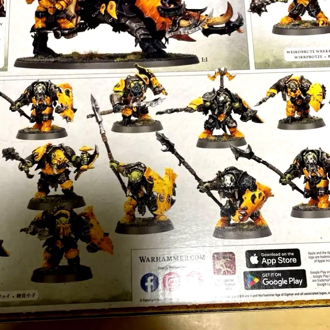 【新品】ウォーハンマーAge of Sigmar Wrekkamob 27体