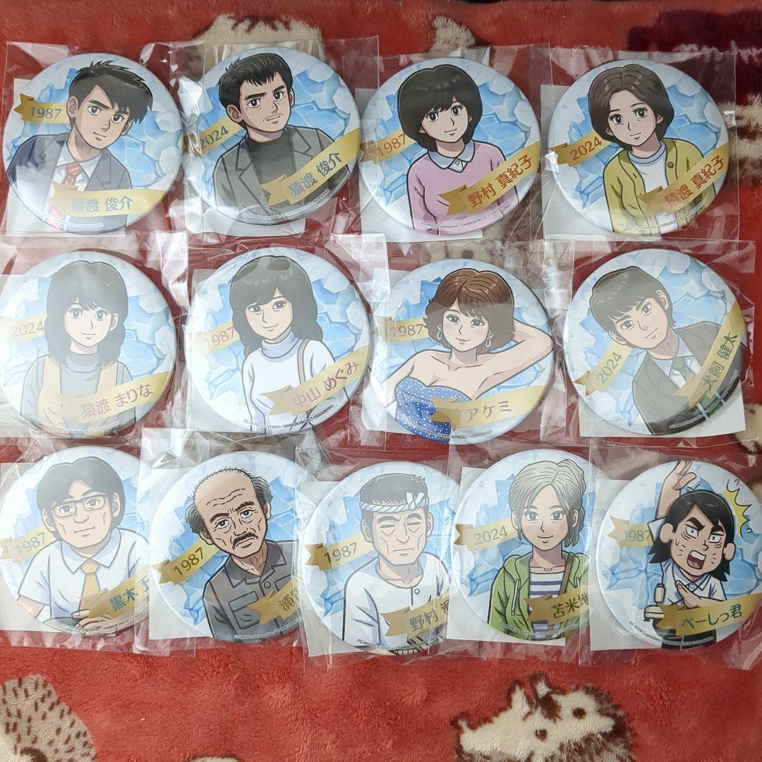 オホーツクに消ゆ D賞キャラクター缶バッジ 全13種セット くじ引き堂