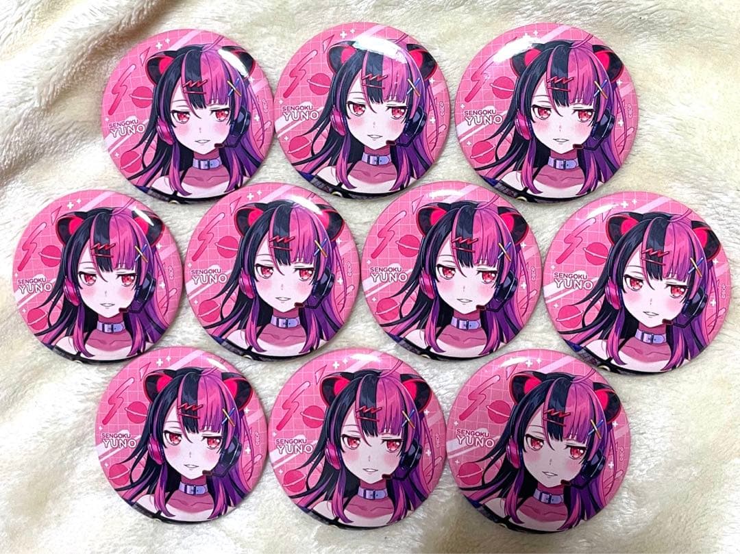 夢限大みゅーたいぷ 千石ユノ 初期 缶バッジ ゆめみた 夢