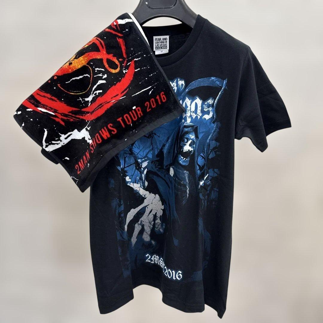 Fear,and Loathing in Las Vegas Tシャツ タオル付 Las Vegas ベガス T