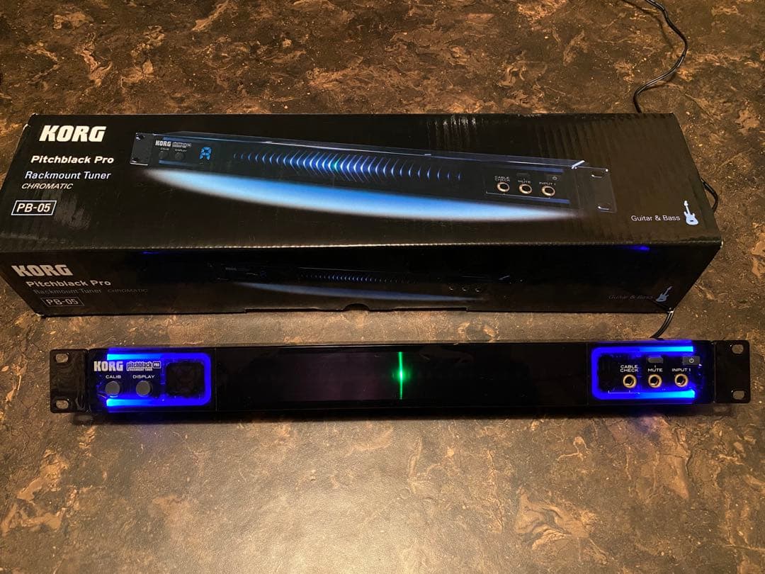 KORG Pitchblack Pro PB-05 ラックチューナー 1U KORG PB-05