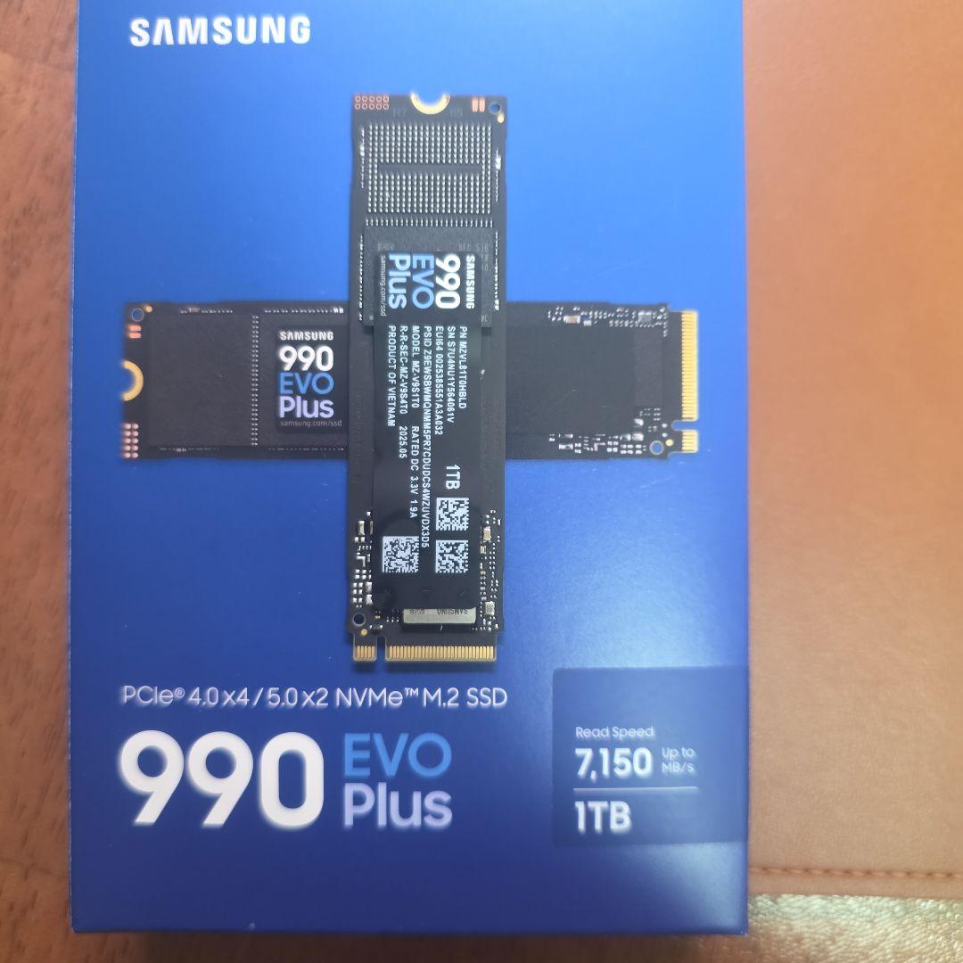 Samsung 990 EVO Plus 1TB M.2 SSD