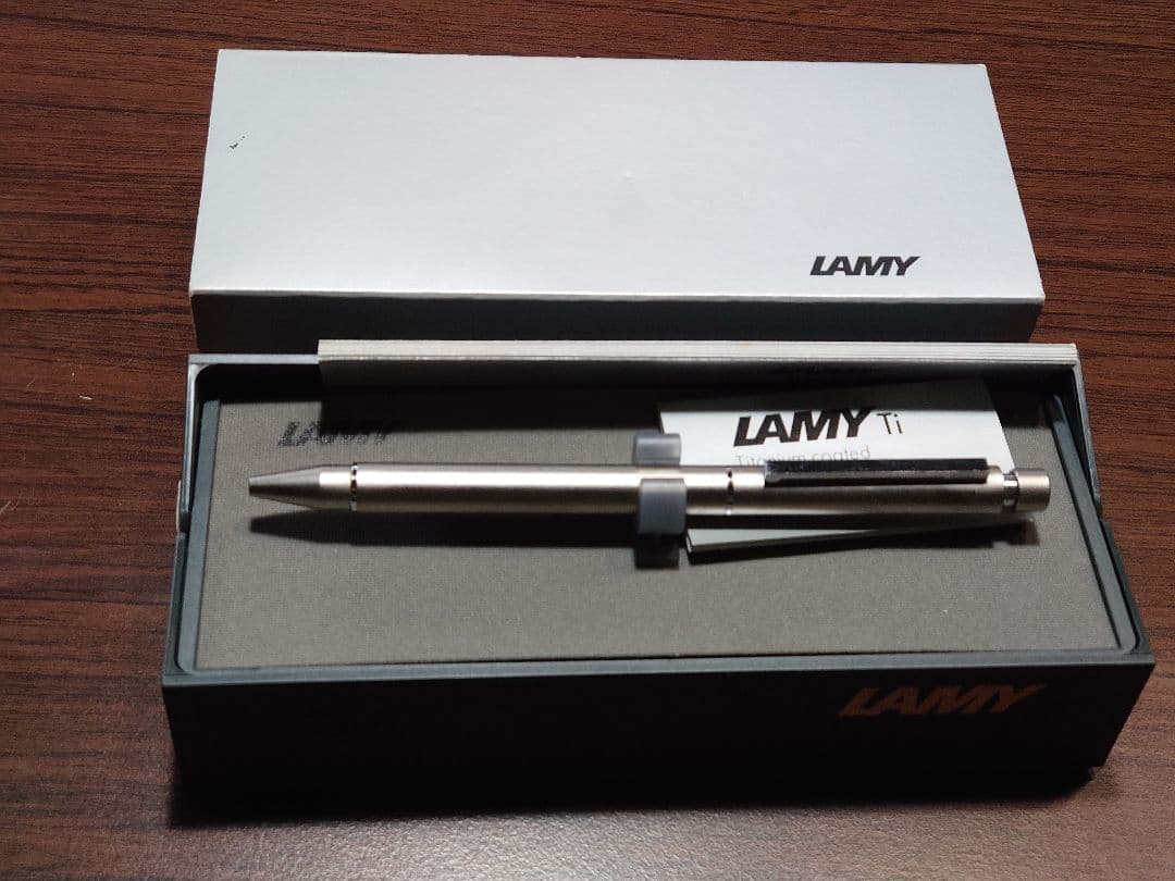 希少】ラミー CP1 ツインペン チタンコート