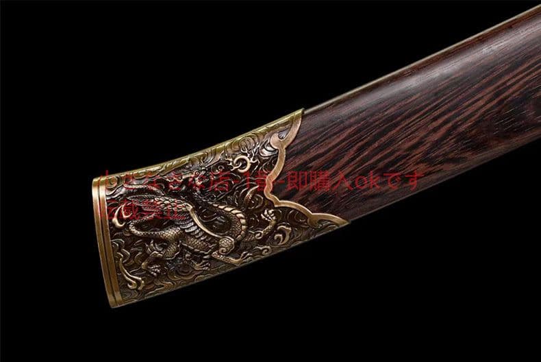 竜虎の宝刀 古兵器 武具 刀装具 日本刀 模造刀 居合刀