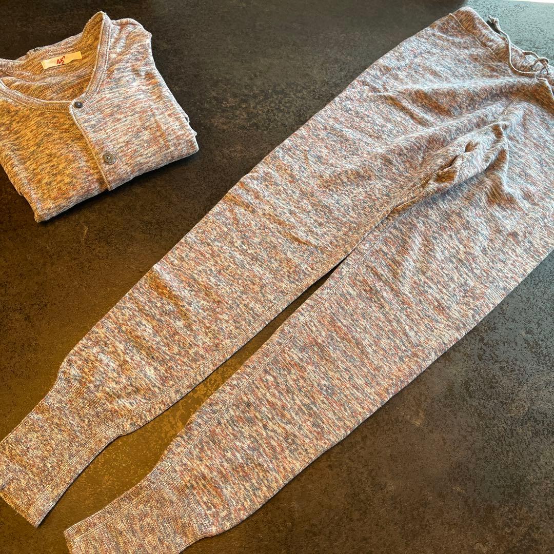 45rpm ボタン付きルームウェア