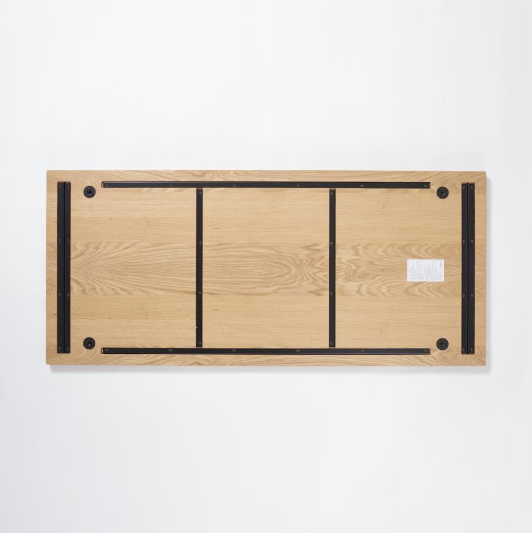 無印良品 木製テーブル オーク材 180cm×80cm ①