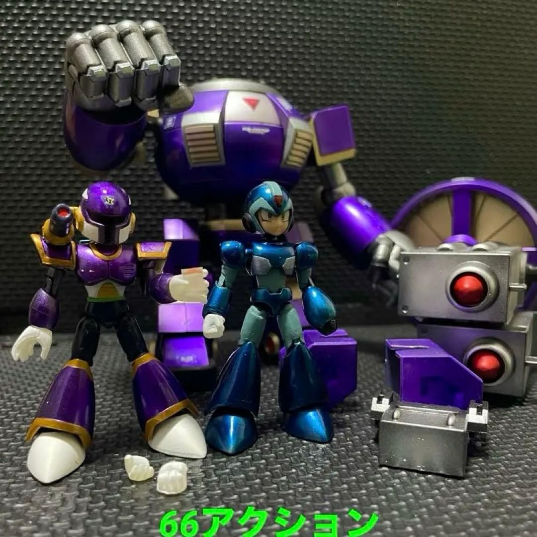 66アクションダッシュ ロックマンX vava 塗装品　megaman vile