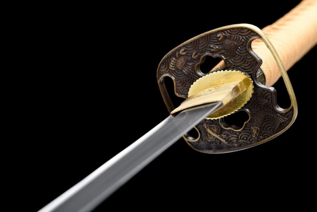 【ウグイス侍】古兵器 刀装具 日本刀　模造刀 居合刀 武士道 鑑賞用 美術刀