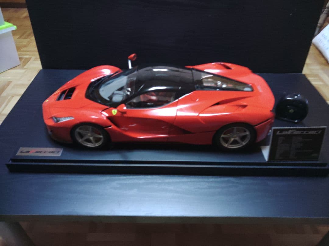 アシェット　ラ　フェラーリ模型 アシェット ラ フェラーリをつくる 完成品 La Ferrari 1/8スケール 1/8