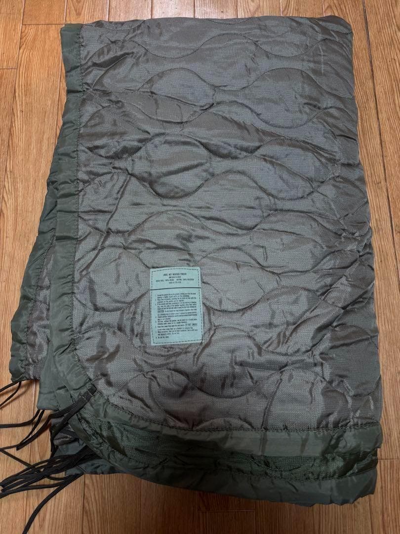 米軍 実物 ポンチョライナー ODxOG ミリタリー