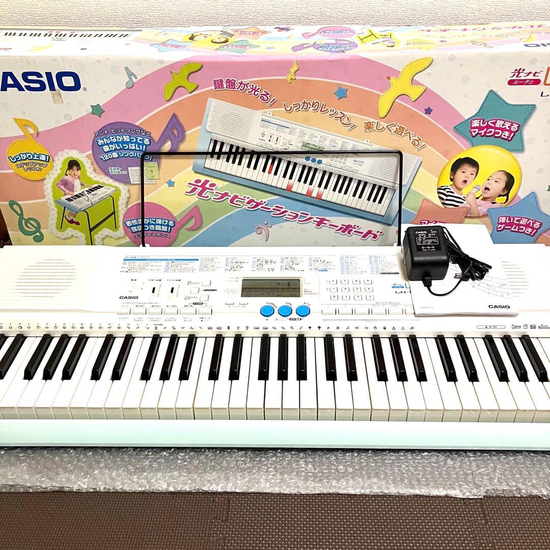 CASIO カシオ　電子ピアノ　電子キーボード　LK-108 ⭐️美品♪箱付き⭐️