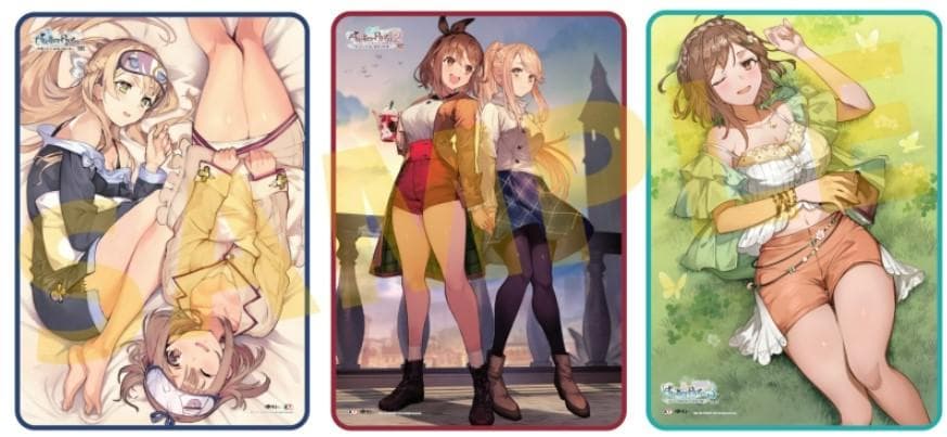 未使用】ライザのアトリエ～秘密トリロジー 特典 A1ブランケット3枚