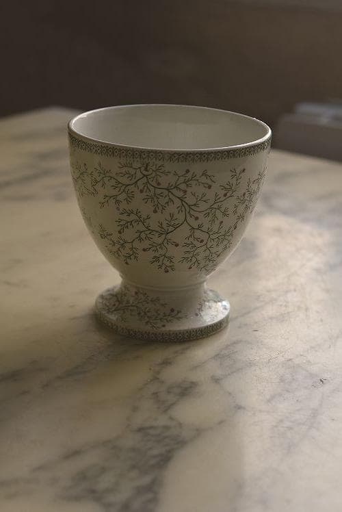 逸品1841年 クレイユエモントロー窯 ヤドリギの器 美品ボウル