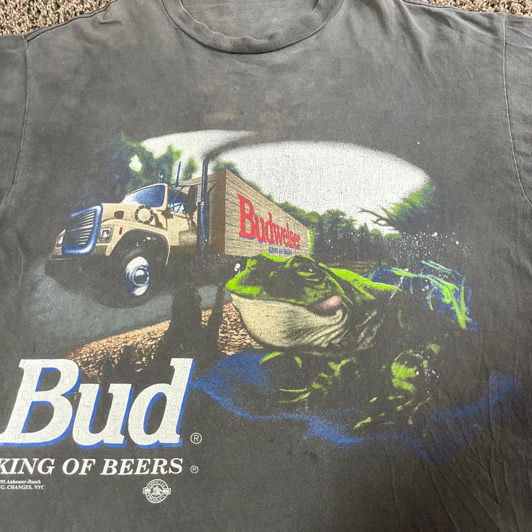 超希少Budweiser バドワイザーフロッグUSA製フェードカエル