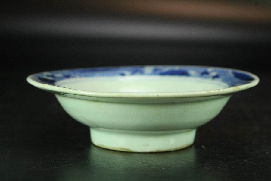 懐石 青華 染付 慶雲年製 小皿 五客(K-XA835)