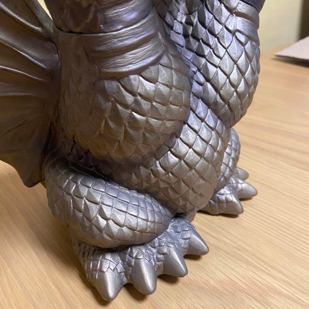 ユニファイブ　宇宙超怪獣 キングギドラ 貯金箱　ソフビ 5451