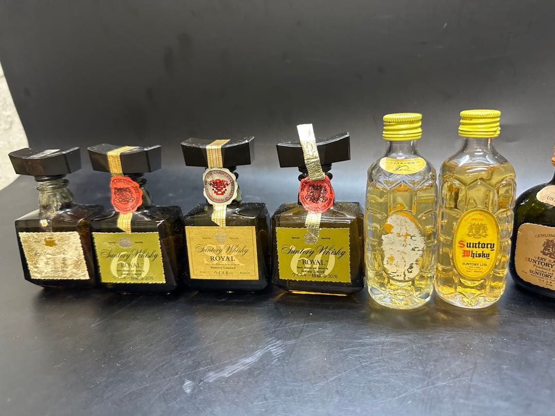 日本のウイスキーセット（ニッカ・サントリー）50ml ミニボトル