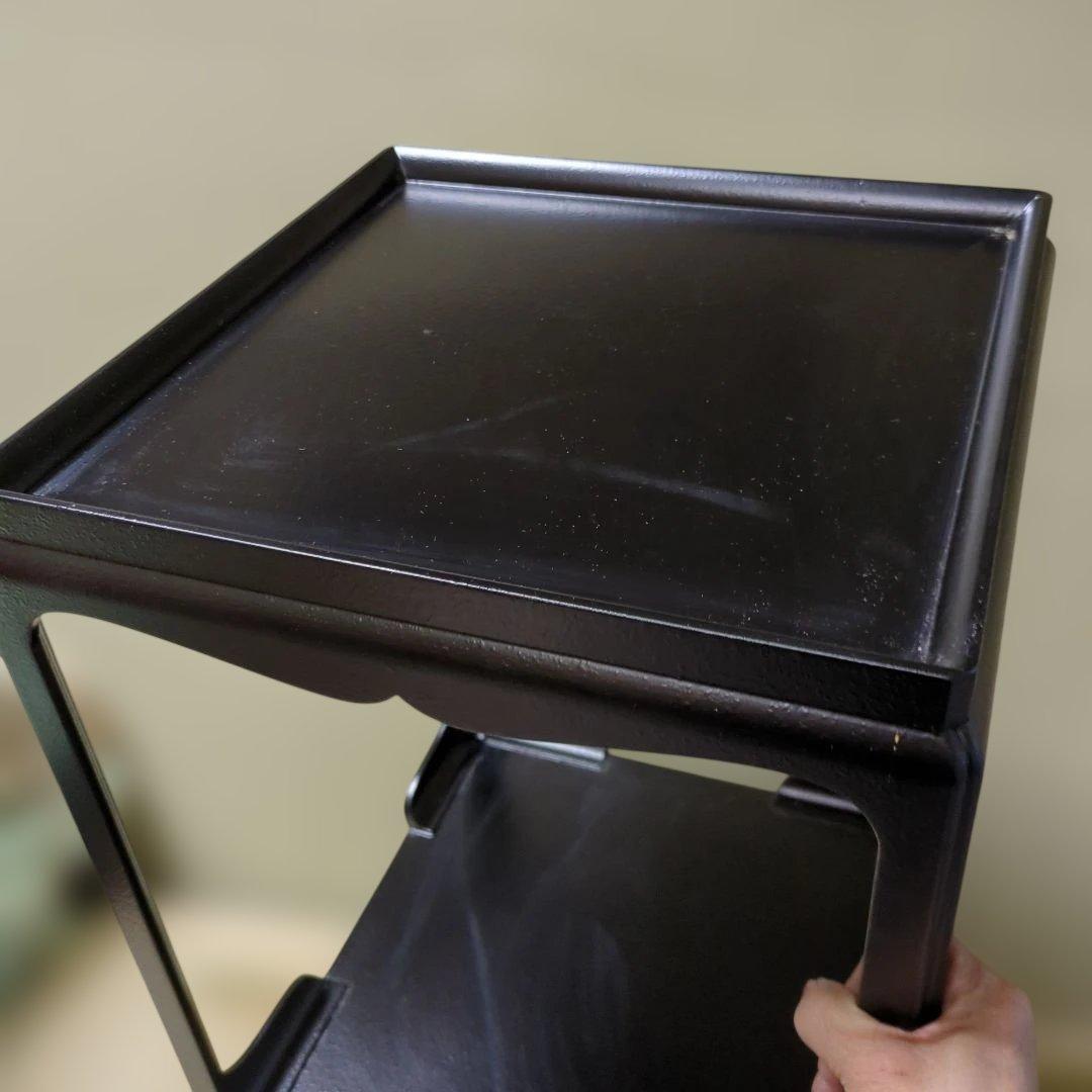 高麗卓 宗旦好み 茶道具 木製 棚 茶棚 紙箱 お点前 台 【天然木 木の皿