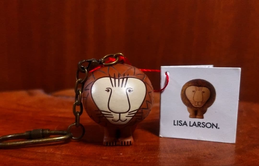 リサラーソン ライオン 大中小キーホルダー4点セット 北欧 美品