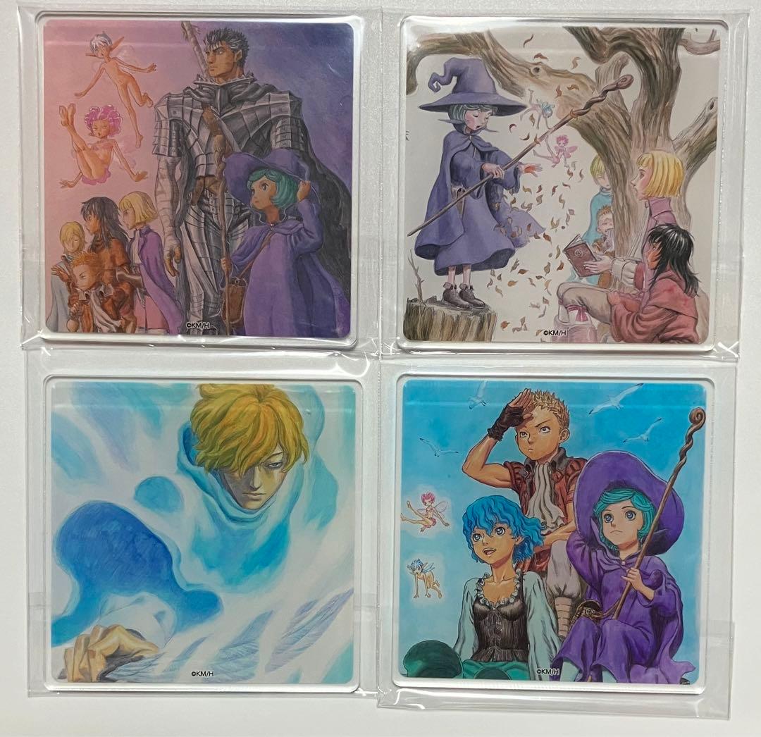 ベルセルクカフェ アクリルコースター 4点 - メルカリ