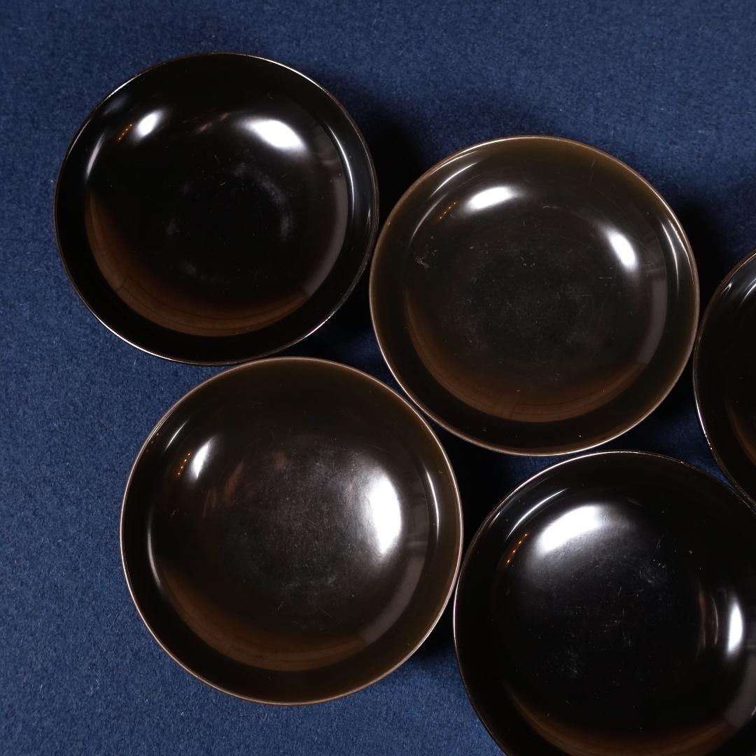 魯山人好の逸品 輪島塗日月椀 5客