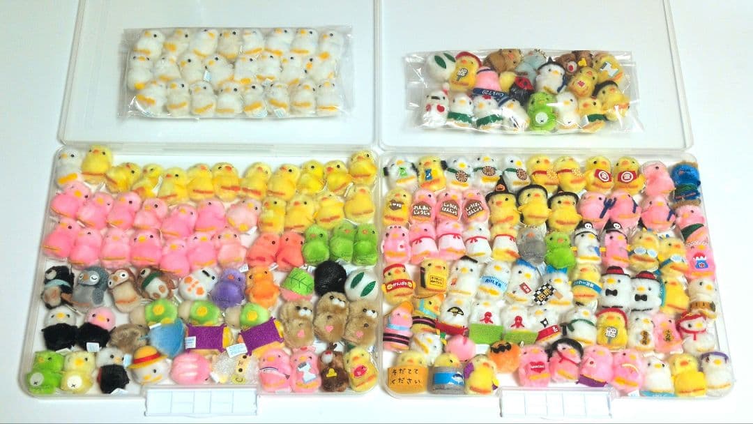 ぴより〜な1号ひよこのおかげ タグ有り102個/タグ無し13個 - メルカリ