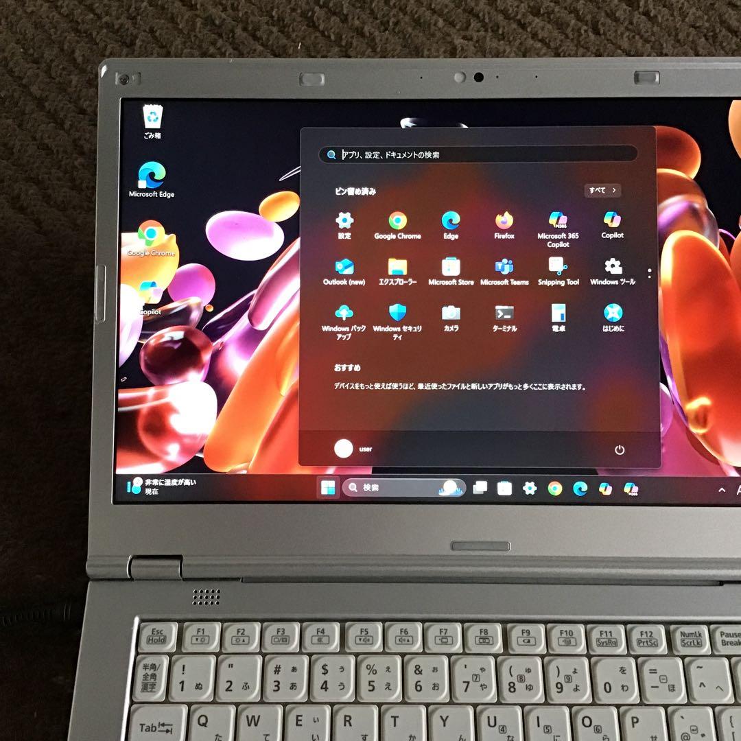 ☆驚速 Let's Note 最新Win11Pro Core i5/ SSD