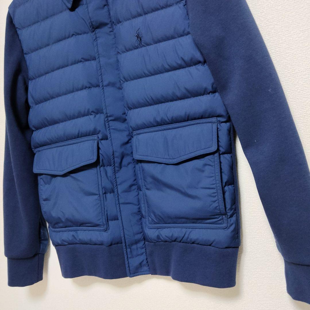 POLO ラルフローレン ハイブリッド ダウンブルゾン メンズXS ネイビー