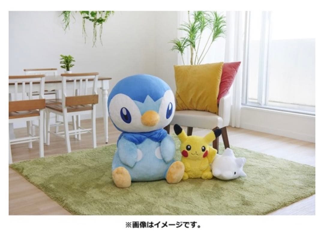 とってもおっきい ポッチャマ ぬいぐるみ 高さ約90cmの「ぬいぐるみ